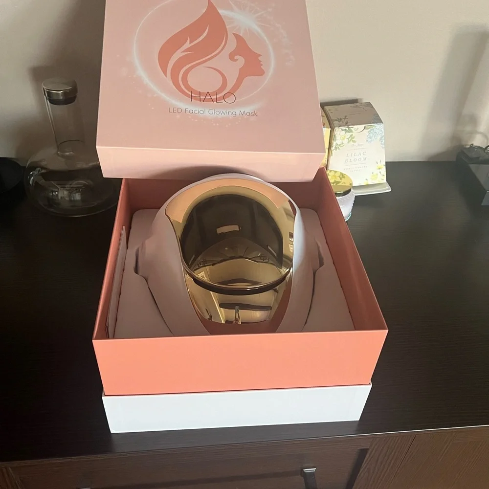 Halo Gold LED Facial Mask